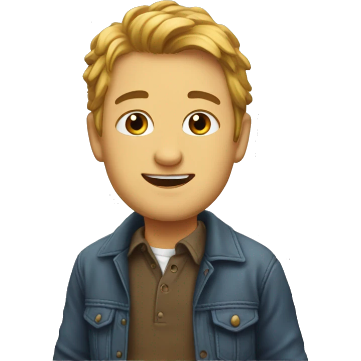 Рыжий кот  emoji