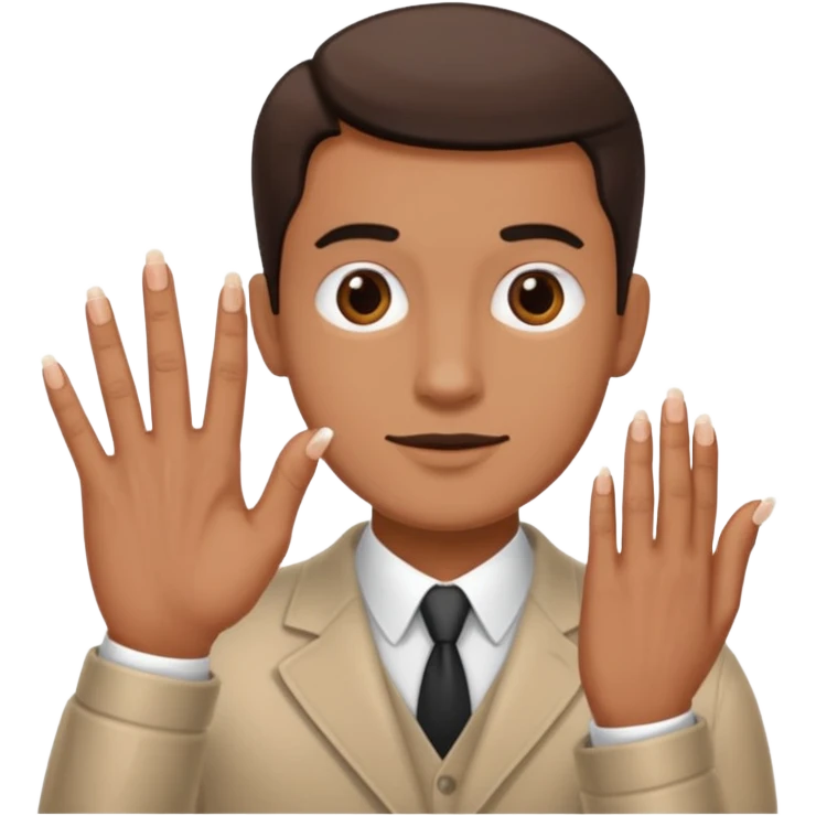 fingernails man emoji