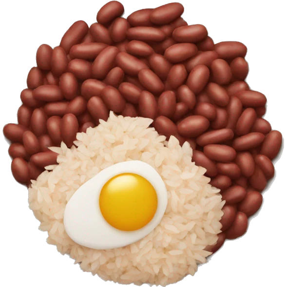 Red Beans and Rice with Chicken emoji