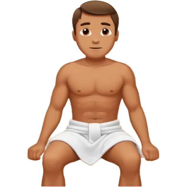 man in sauna emoji