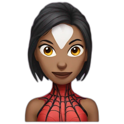 Spider woman emoji