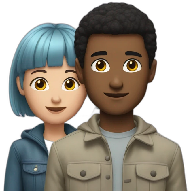 Eleven and Mike emoji