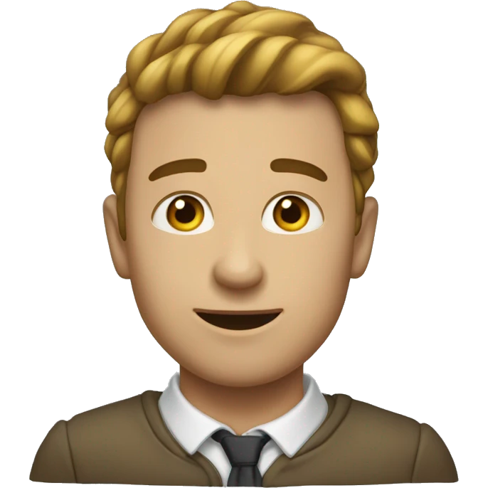 Новогодняя белая собака emoji