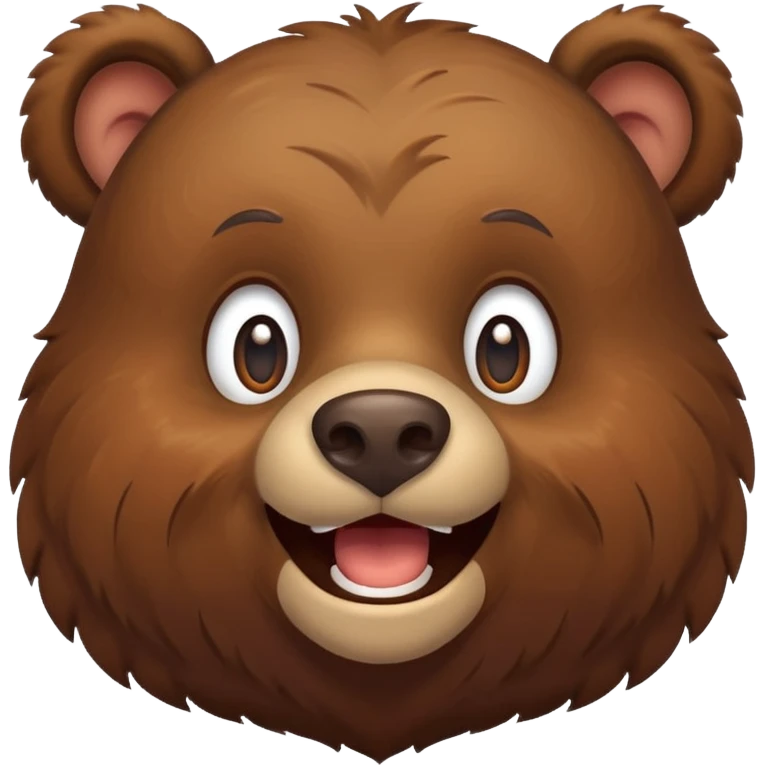 smiling bear emoji