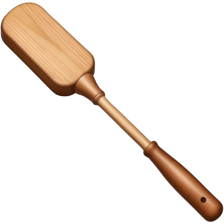 hand dibber with woody handle emoji