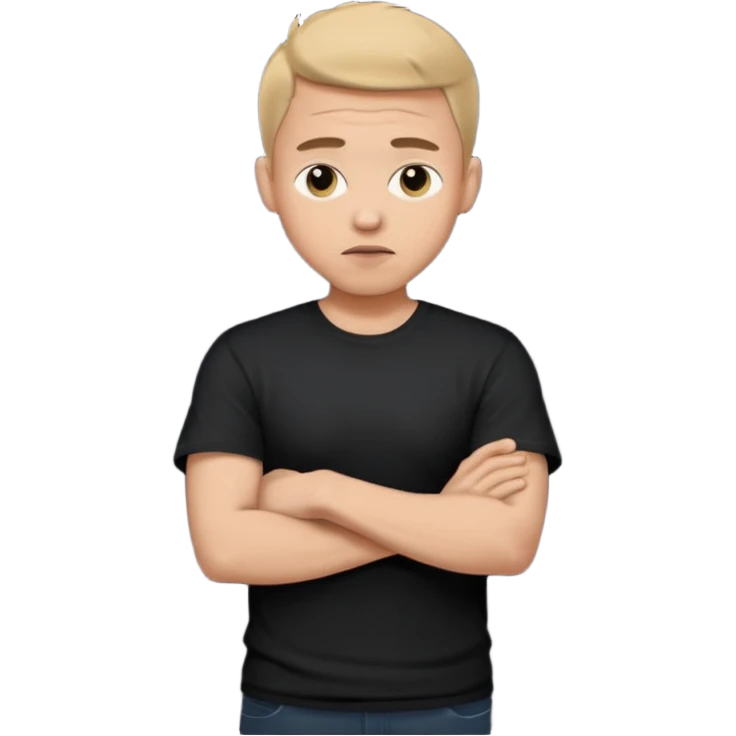 cool confused men person shrug pose emoji