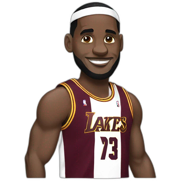 LeBron James emoji
