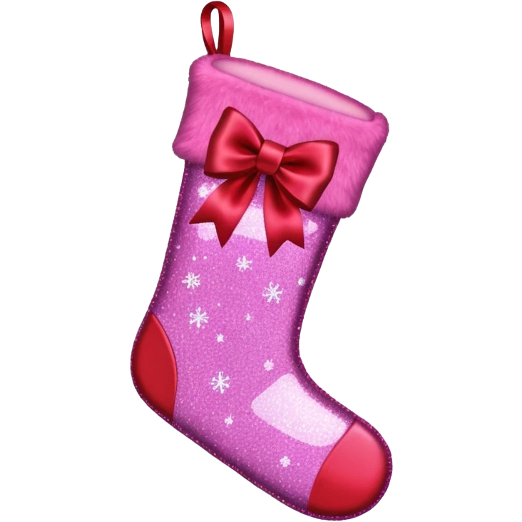 Pink Girly Christmas emoji