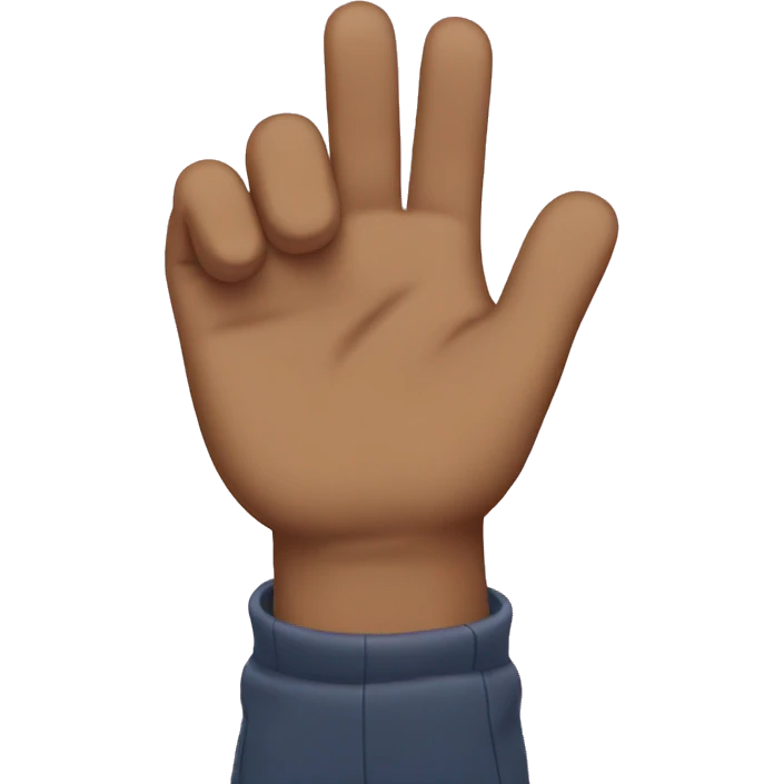Gay waving hi emoji