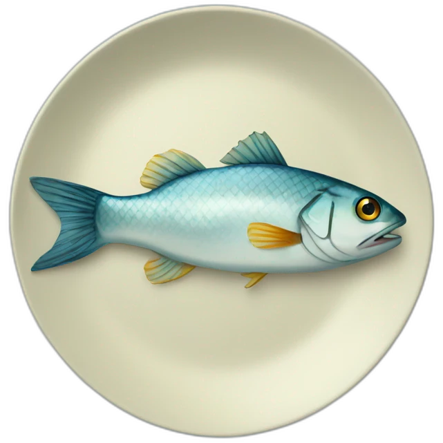 fish on plate emoji