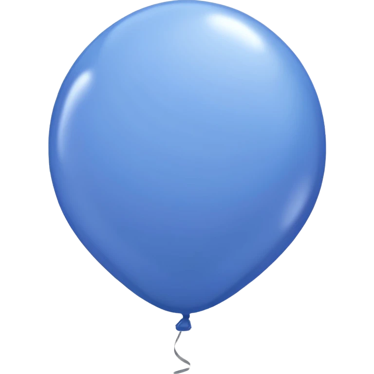 Periwinkle balloons emoji