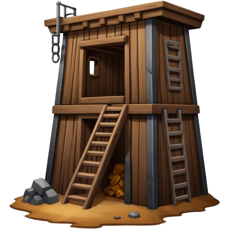 mine shaft emoji