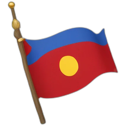 Rom gypsy flag emoji
