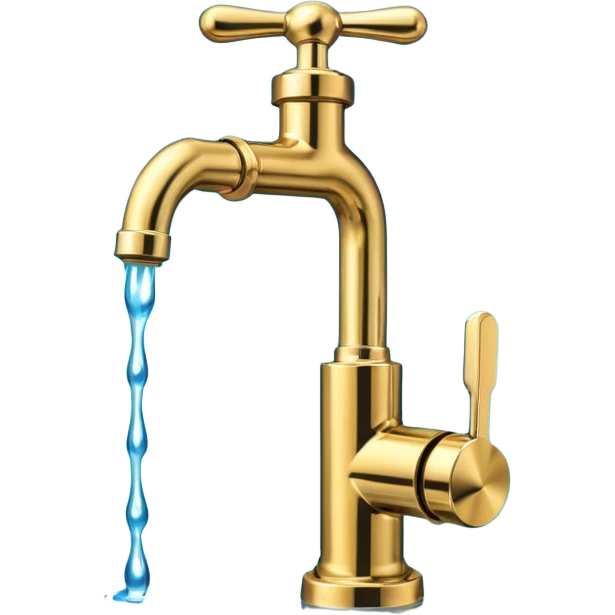 crypto currency symbol  named CryptoTap think more a tap or faucet  emoji