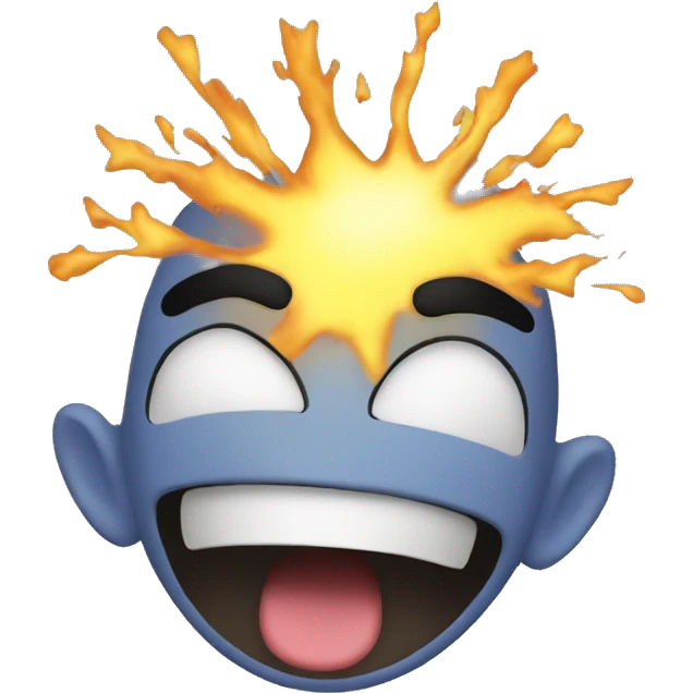 Very happy, head exploding emoji