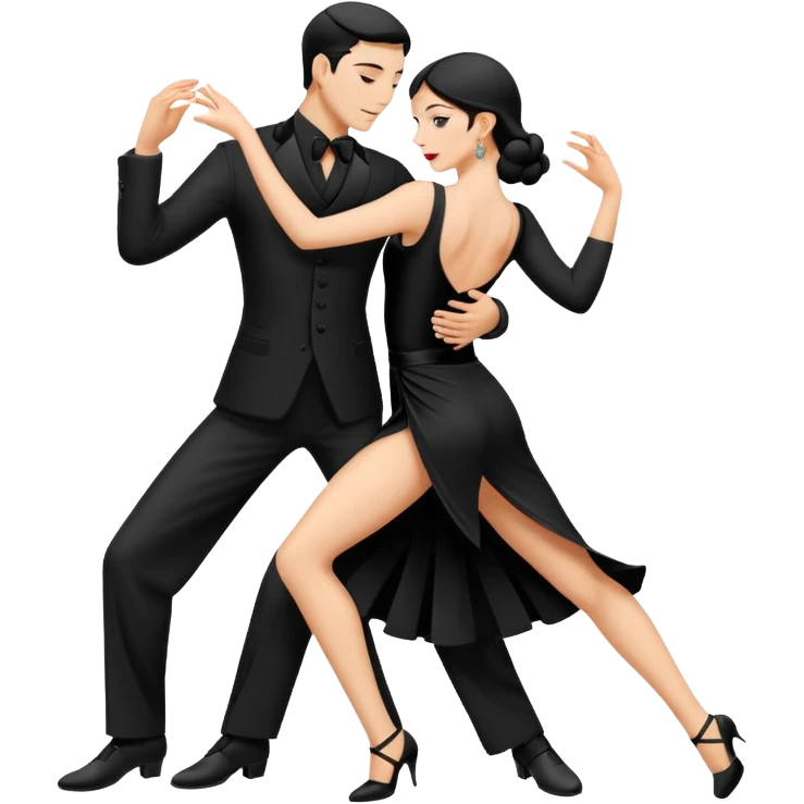 typical Argentine dances, tango emoji