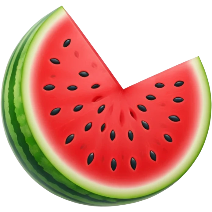 Running Watermelon  emoji