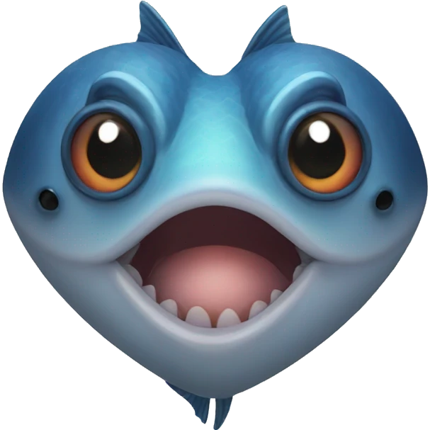 Fish heart emoji
