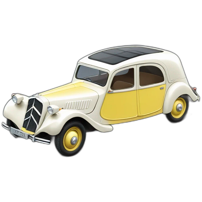 Citroën traction 15cv emoji