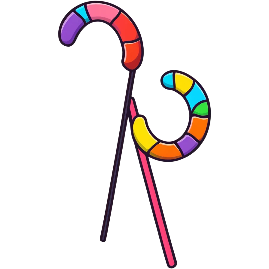 colorful candy emoji