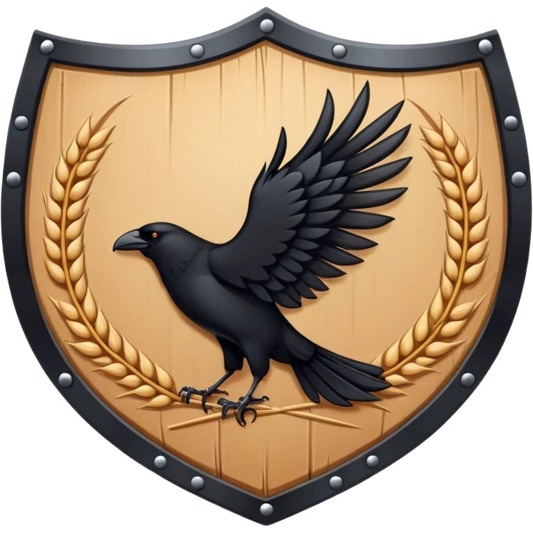 weat and crow runic blason shield emoji