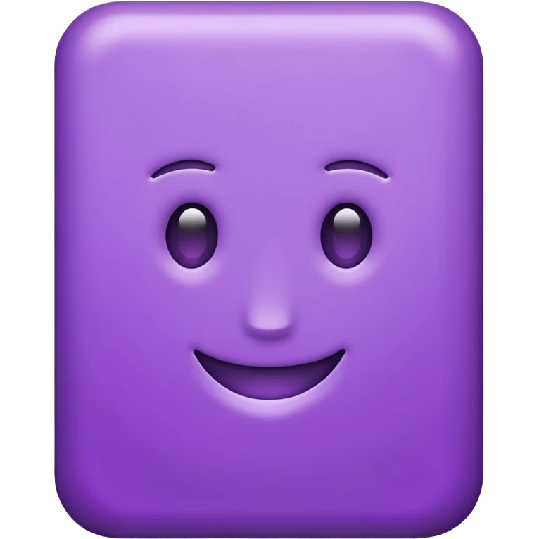 purple Rectangle shape emoji