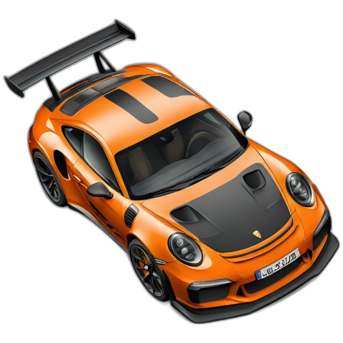 Porsche 911 gt3 rs emoji