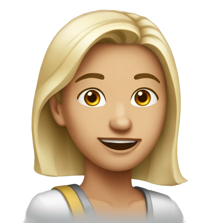 Девушка стоматолог брюнетка  emoji