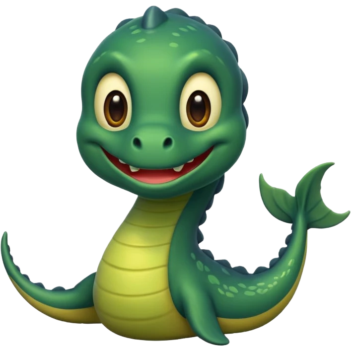 Create an emoji of Lochness monster emoji