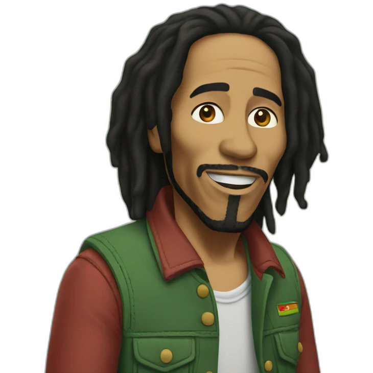 Bob-marley emoji