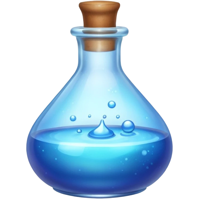 pozione blu  emoji