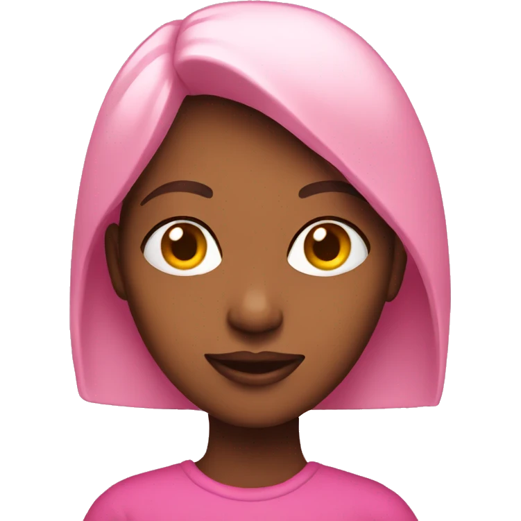 pink woman emoji