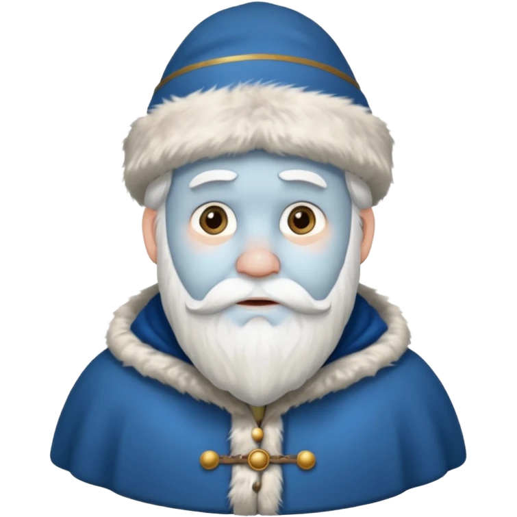 Father Frost SAD emoji