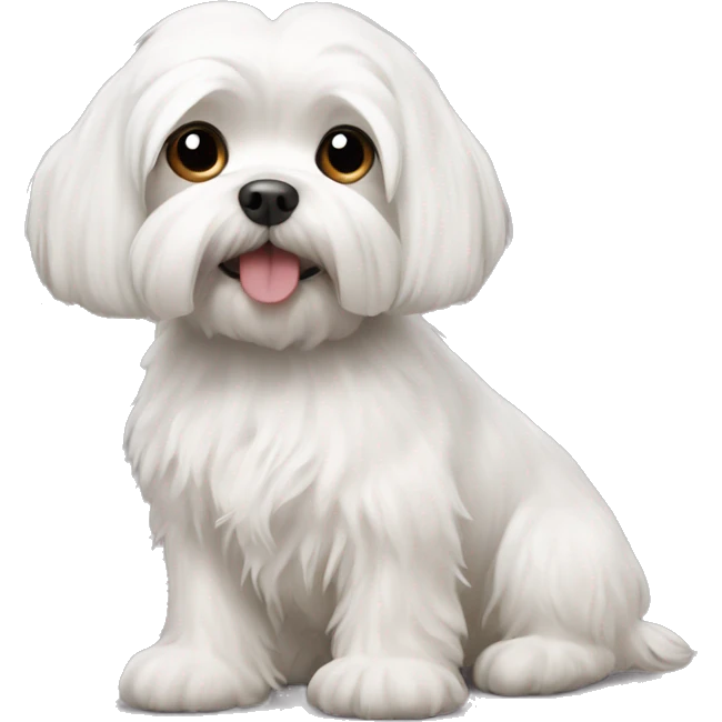 Dog Maltese emoji