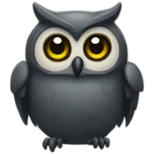 evil-face-owl emoji