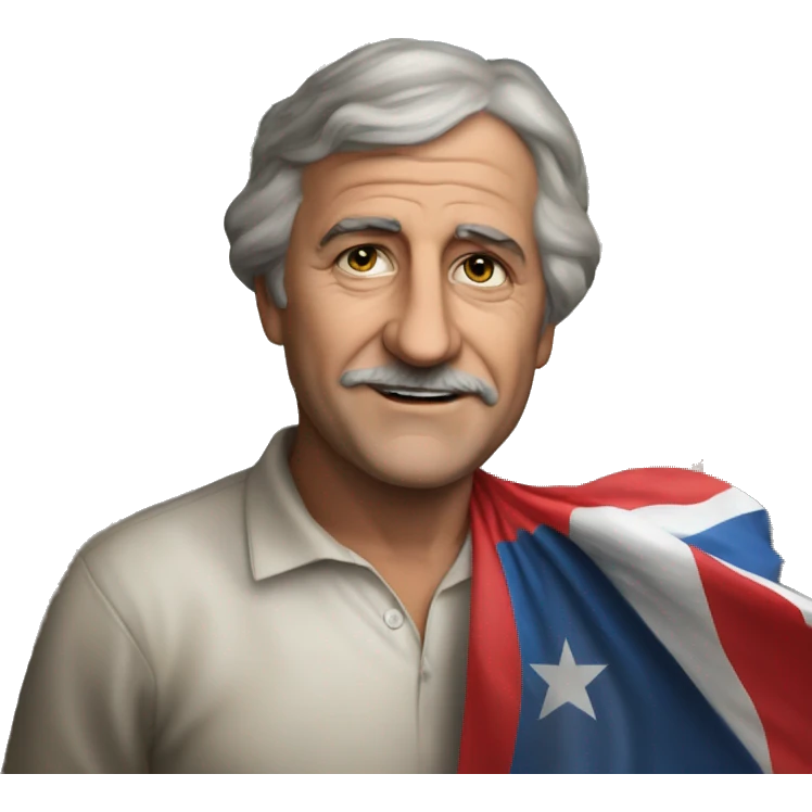Albanese che cavalca la bandiera della propria patria  emoji