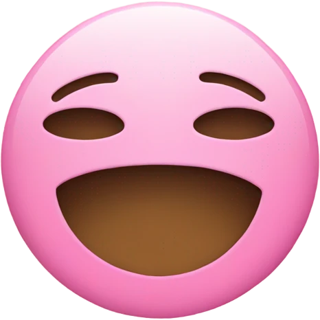 Pink circle  emoji