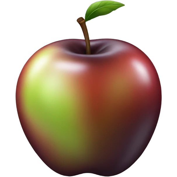 apple black emoji