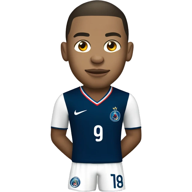 Kyllian Mbappé  emoji