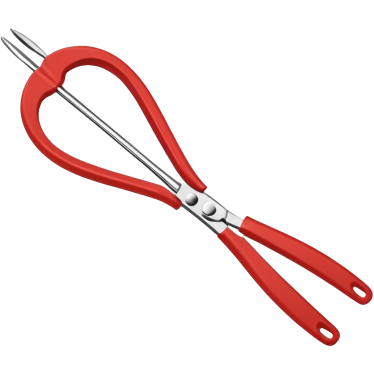 Silicon Kitchen tongs emoji