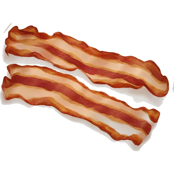 Bacon on a plate  emoji