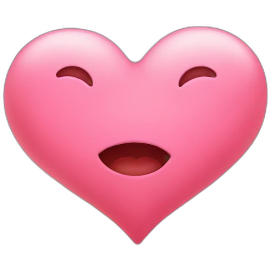 heart flows emoji
