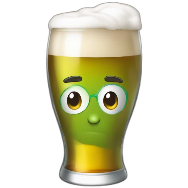Sinon avec une bière emoji
