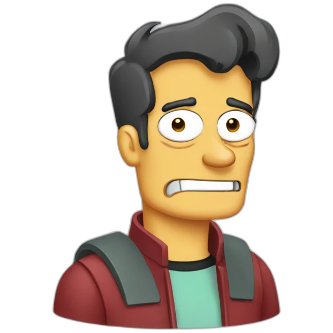 futurama fry emoji