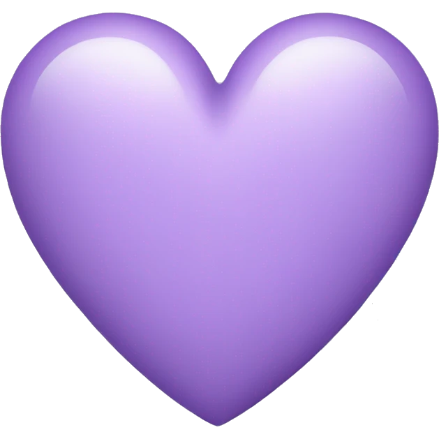 Light Purple Heart  emoji