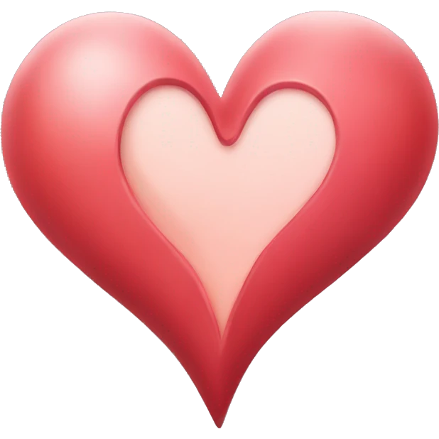 A special heart for me and my girlfriend emoji