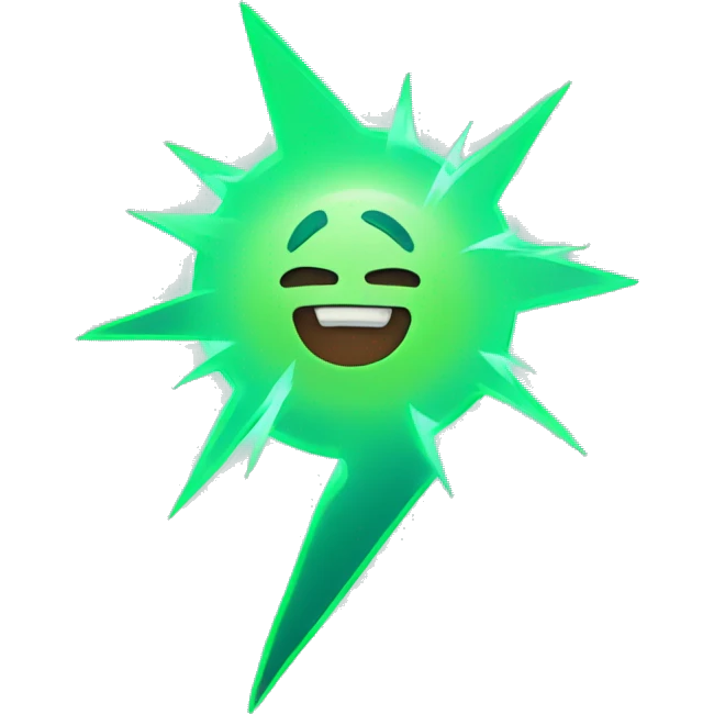 energy thunderbolt emoji