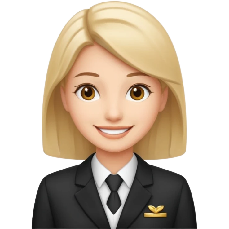 Je veux un réceptionniste d"hotel élégant emoji