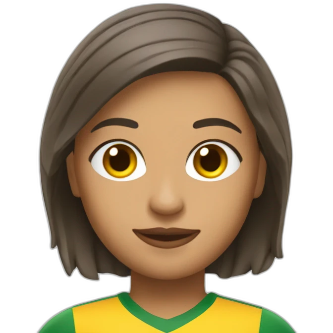 Chica futbolista emoji