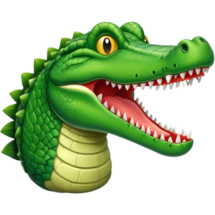 Crocodile combine bomber emoji